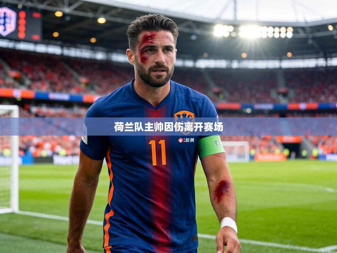 荷兰队主帅因伤离开赛场  第1张